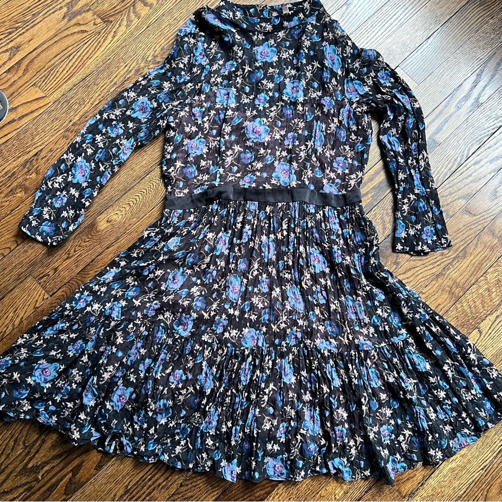 Rebecca Taylor Womens Solstice A-line Dress, short, size 10